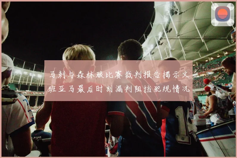马刺与森林狼比赛裁判报告揭示文班亚马最后时刻漏判阻挡犯规情况